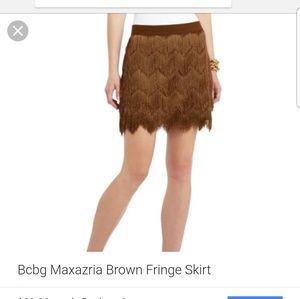 Fringe BCBG Skirt