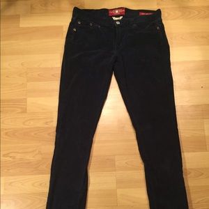Lucky Brand Skinny Navy Corduroy pants