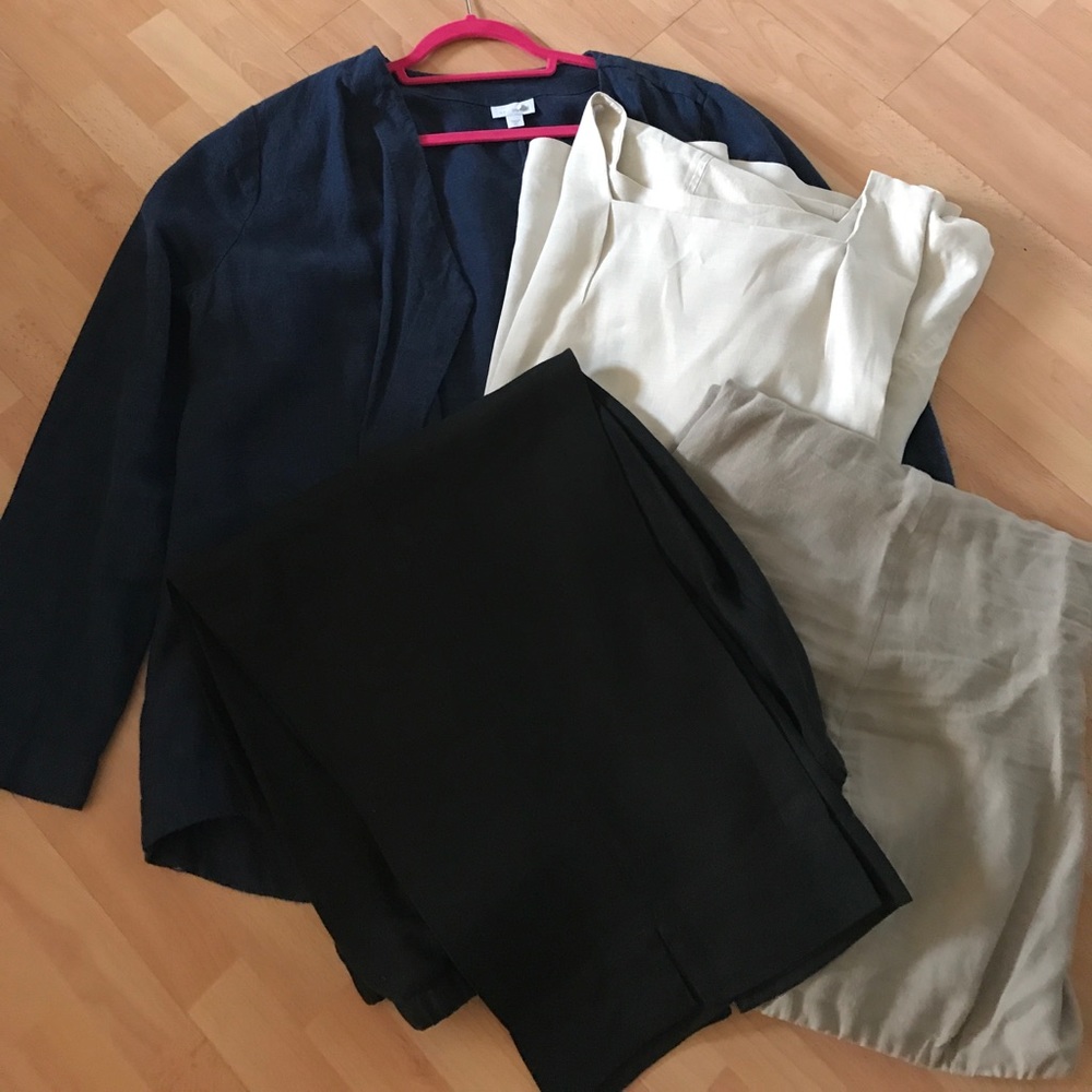 JJILL XL Assorted Linen Bundle