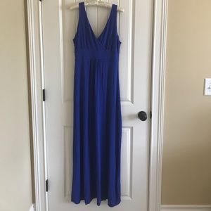 Willi Smith Royal Blue Maxi Dress