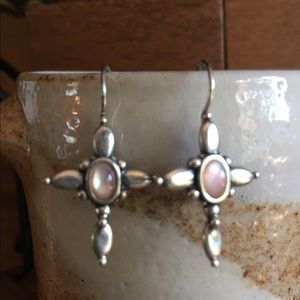 Premiere Design Cross Earrings