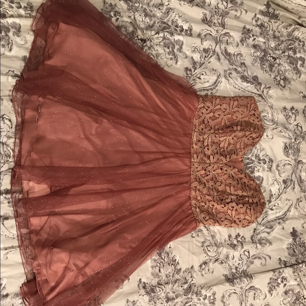 V-Neck Short Party Dress