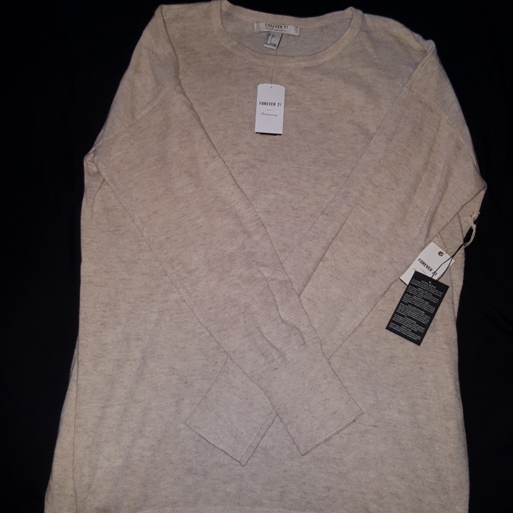 Forever 21 oatmeal tunic