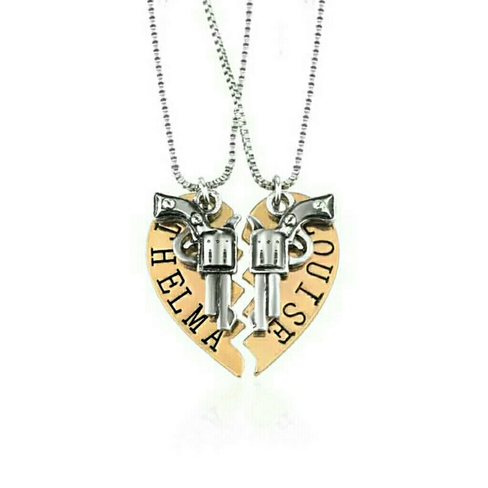 Thelma and Louise necklace set