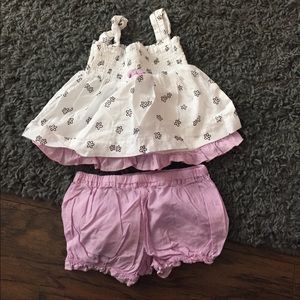 Baby girl two piece outfit