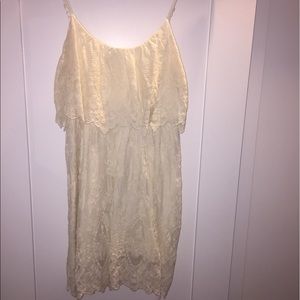Lace soprano mini dress