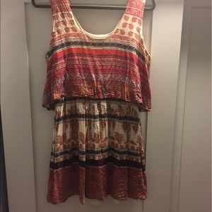 Paisley mini dress