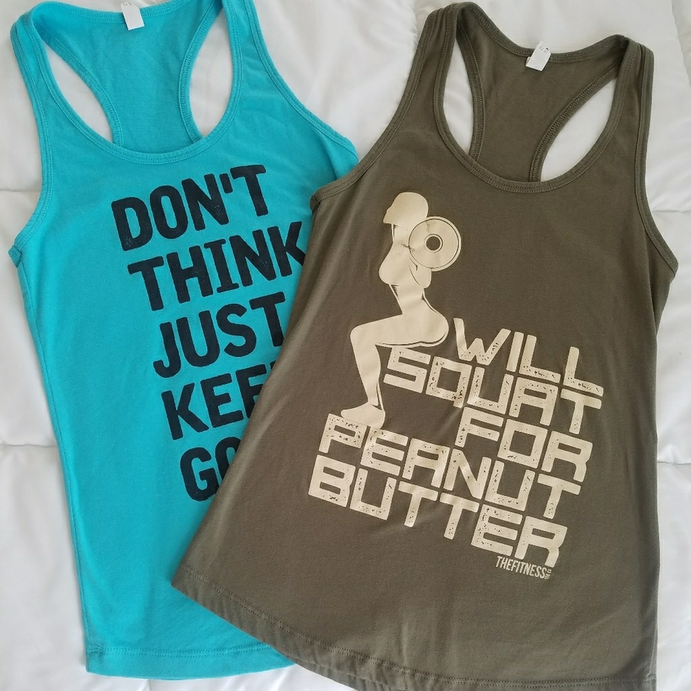 EUC Bundle Motivational Fitness Tanks