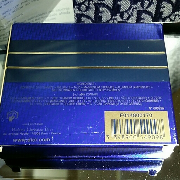 Dior Makeup Dior Blue Denimrare 5shadow Palette7 Poshmark