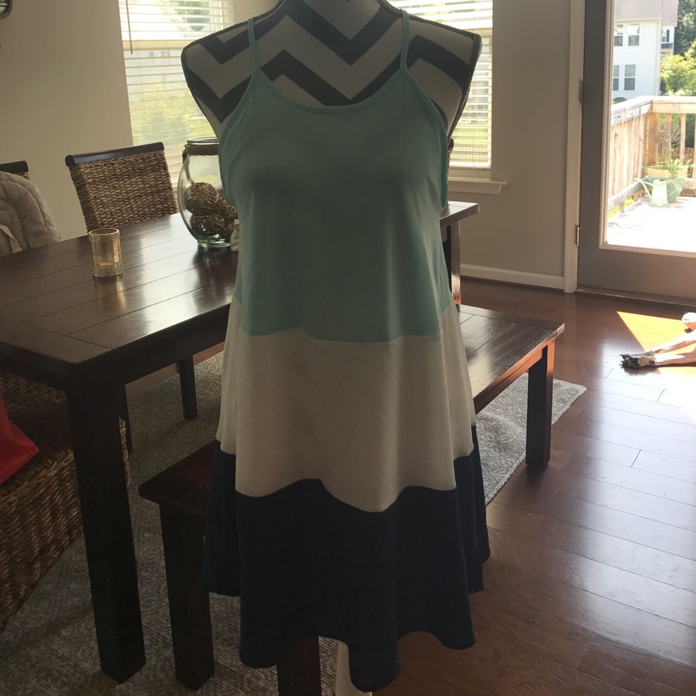 **SOLD**NWT colorblock dress
