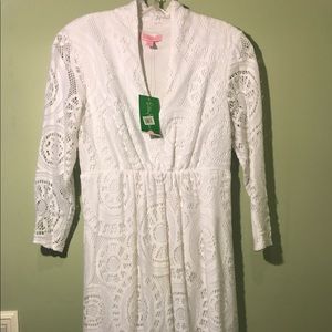 White Lilly Pulitzer dress