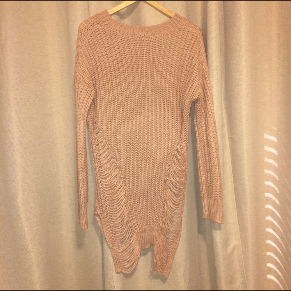 Distressed Sweater - Picture 3 of 5