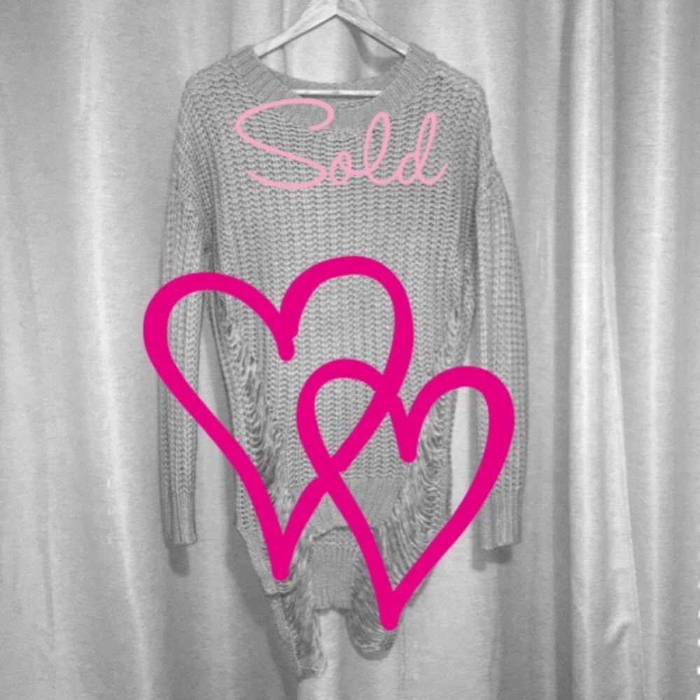 Distressed Sweater