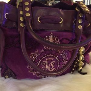 Authentic Juicy Couture Velour Handbag
