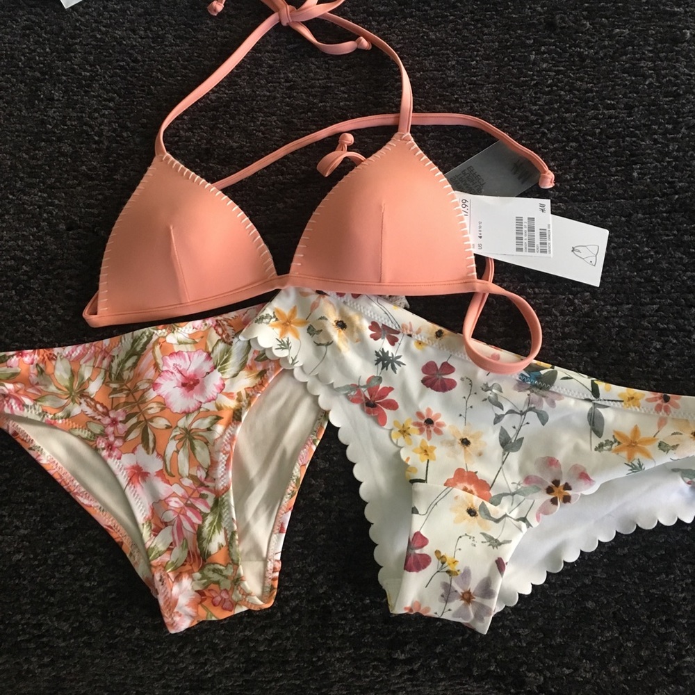 Floral Mix Match Bikini NEVER WORN