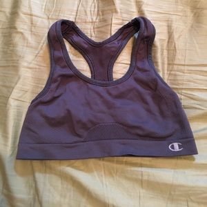 Champion sports bra size small - dark gray color