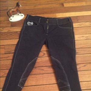 Denim ladies breeches. Never worn!