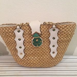 Straw Michael Kors Purse