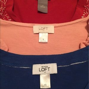 Ann Taylor Longsleeves (varied)
