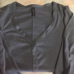 Victoria Secret Tee Shop Dark Grey Large