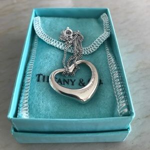 Elsa Peretti for Tiffany & Co Open Heart Pendant