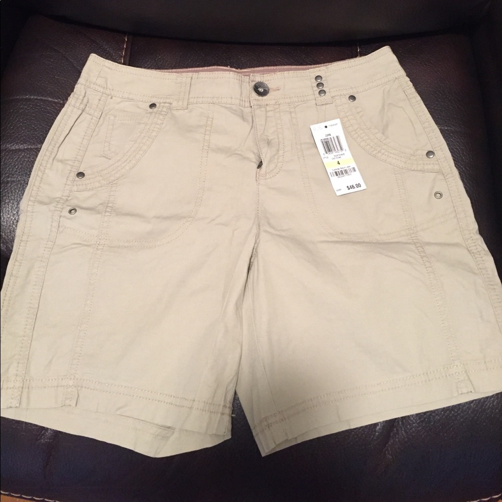 Style and Co khaki shorts