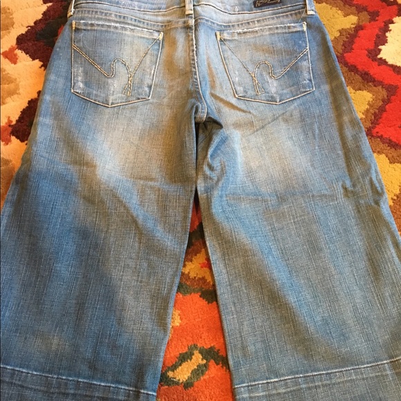 Anthropologie Denim - Citizen of Humanity wide leg capris size 29