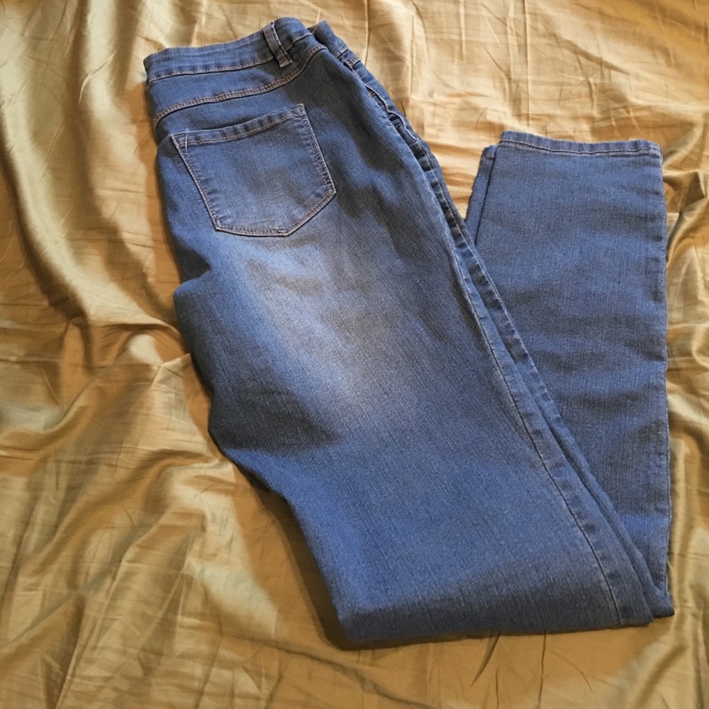 Stretchy blue jeans sz 12
