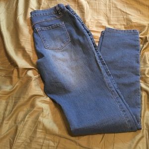 Stretchy blue jeans sz 12