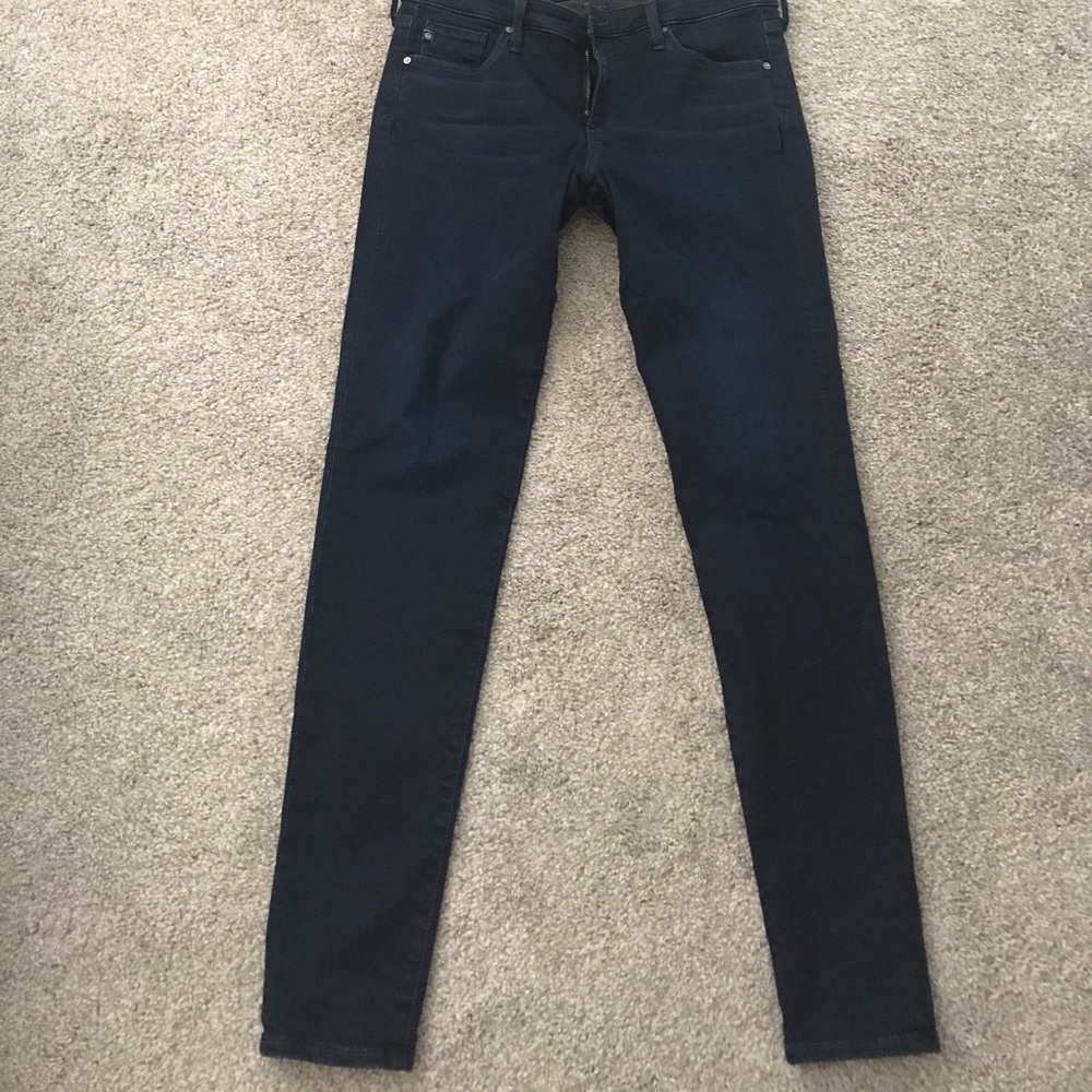 Ag jeans dark  absolute legging extreme skinny 31