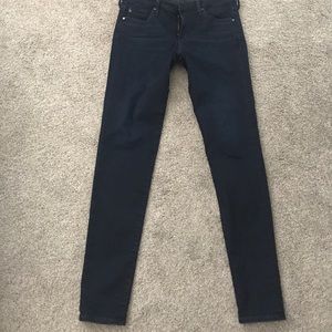 Ag jeans dark  absolute legging extreme skinny 31