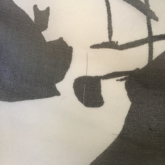 DEBUT/DEBENHAMS SILK FLORAL STRAPLESS DRESS. US 4 - Picture 4 of 4