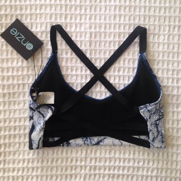 NWT Onzie X back elastic bra #377 EDG S/M - Picture 3 of 6
