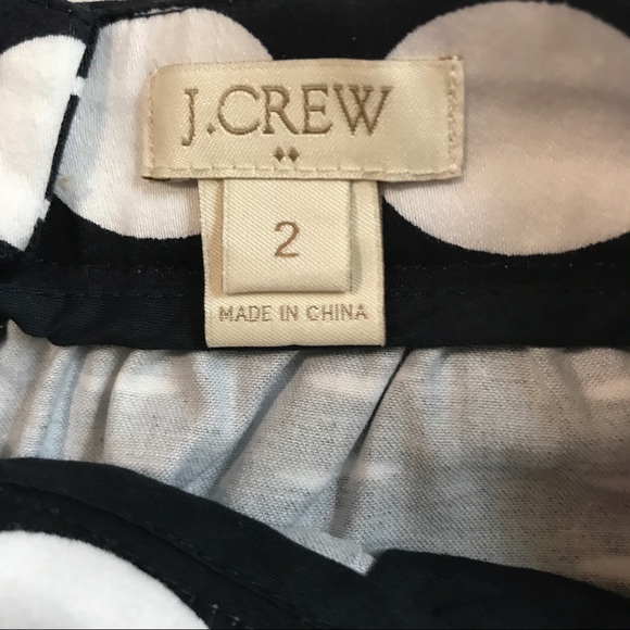 J. Crew Factory Polka Dot Pleated Midi Skirt - Picture 5 of 7