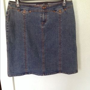 DKNY Denim skirt
