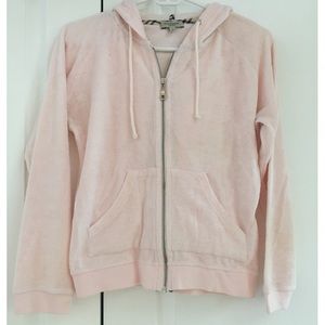 Authentic Burberry pink terry hoodie
