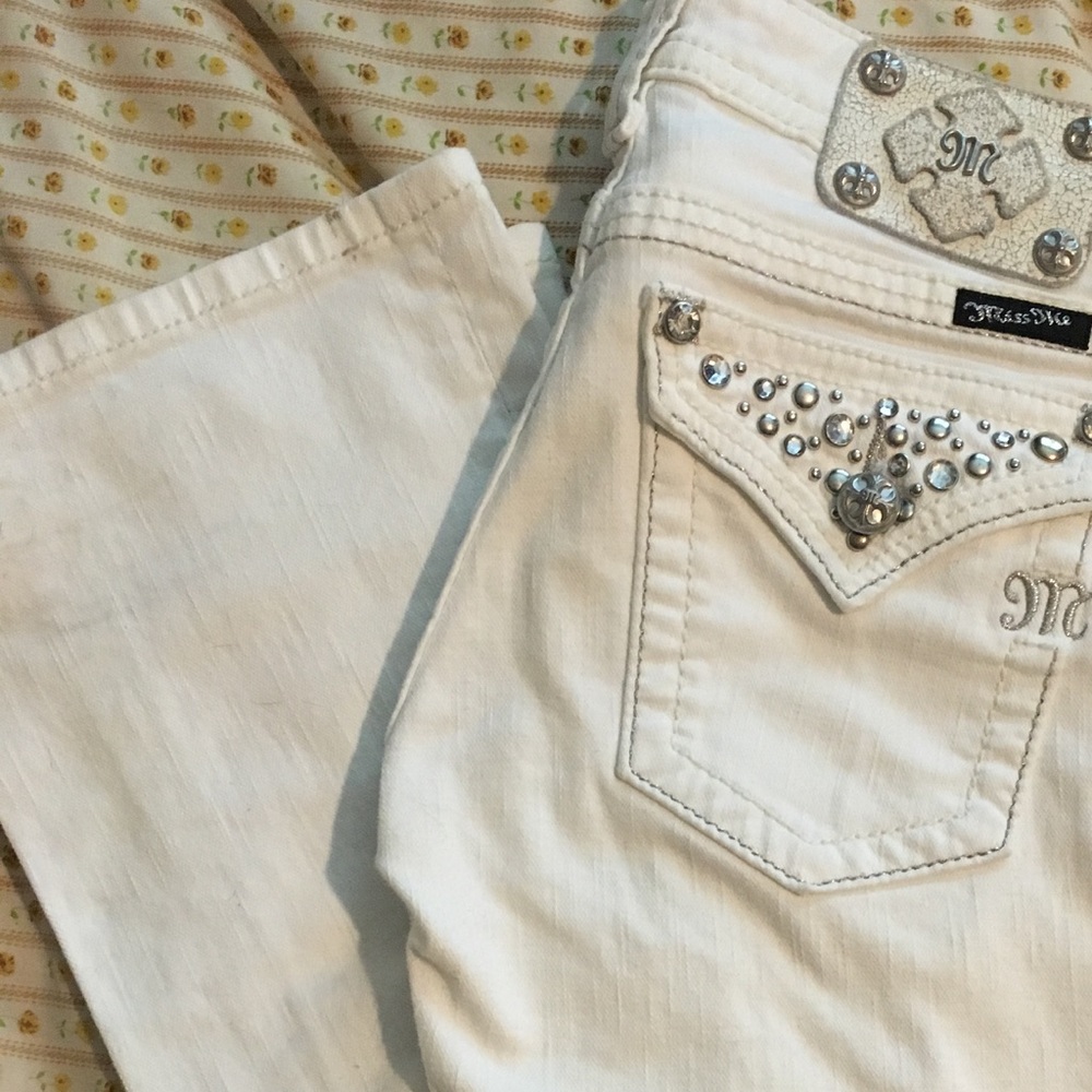 White Miss Me Jeans size 27