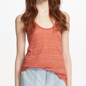 Vince orange tank. Size large