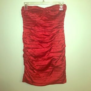 Express size 0 Strapless Dress