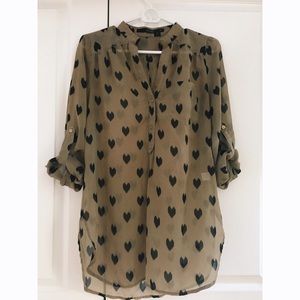Sweet hearts tunic from Modcloth