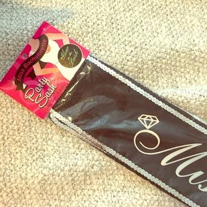 Brand new Miss Bachelorette sash