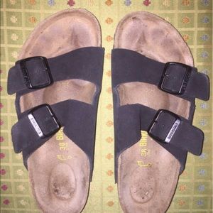 Black Birkenstock sandals Ladies 8/38