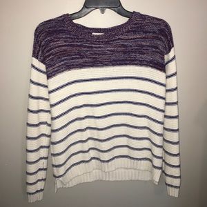 size M striped sweater from forever 21
