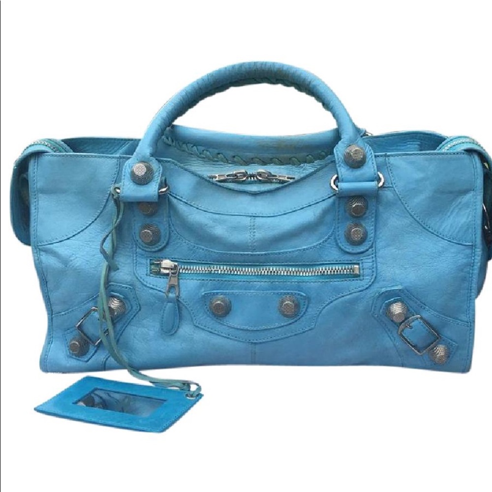 🎉2XHP🎉BALENCIAGA PARIS 🎉CITY BAG - Picture 1 of 8