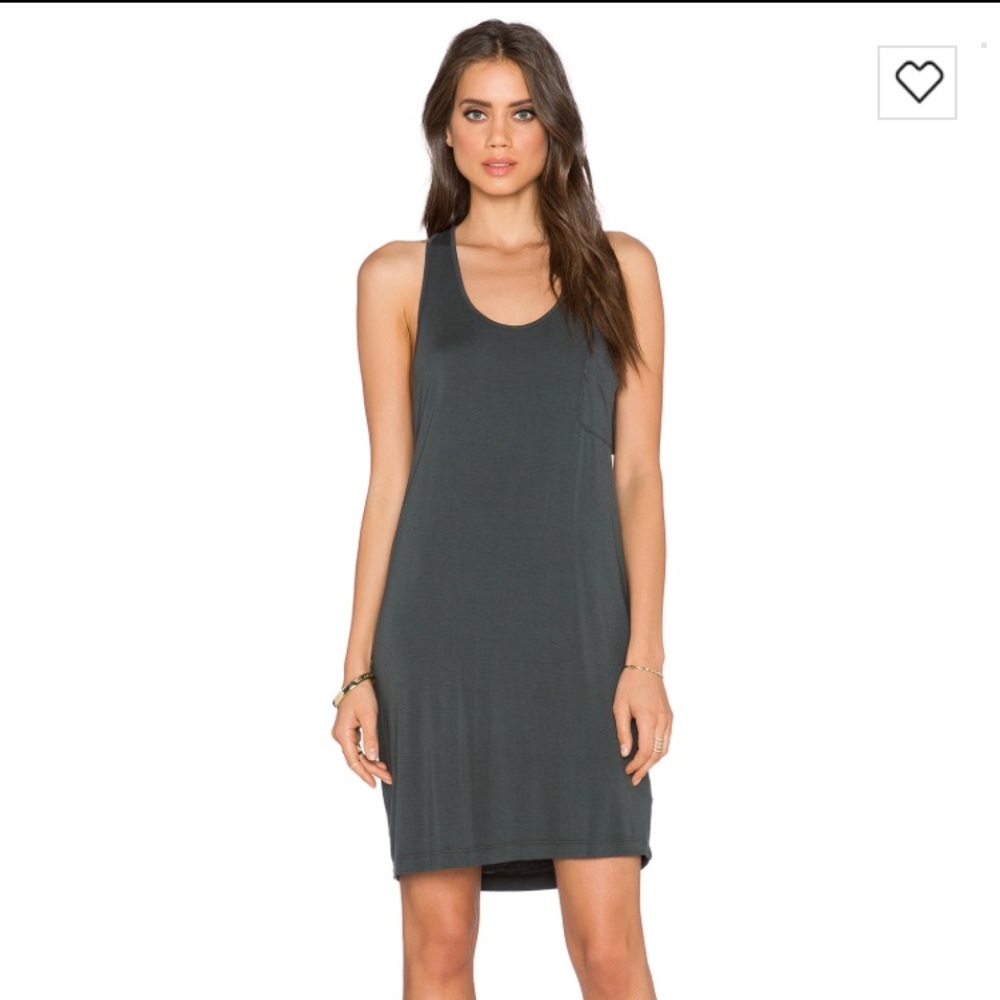 LAmade Scoop Neck Racerback Tank Dress