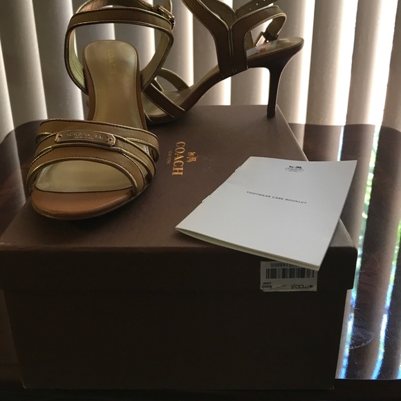 Tan Coach Sandals - Picture 3 of 3