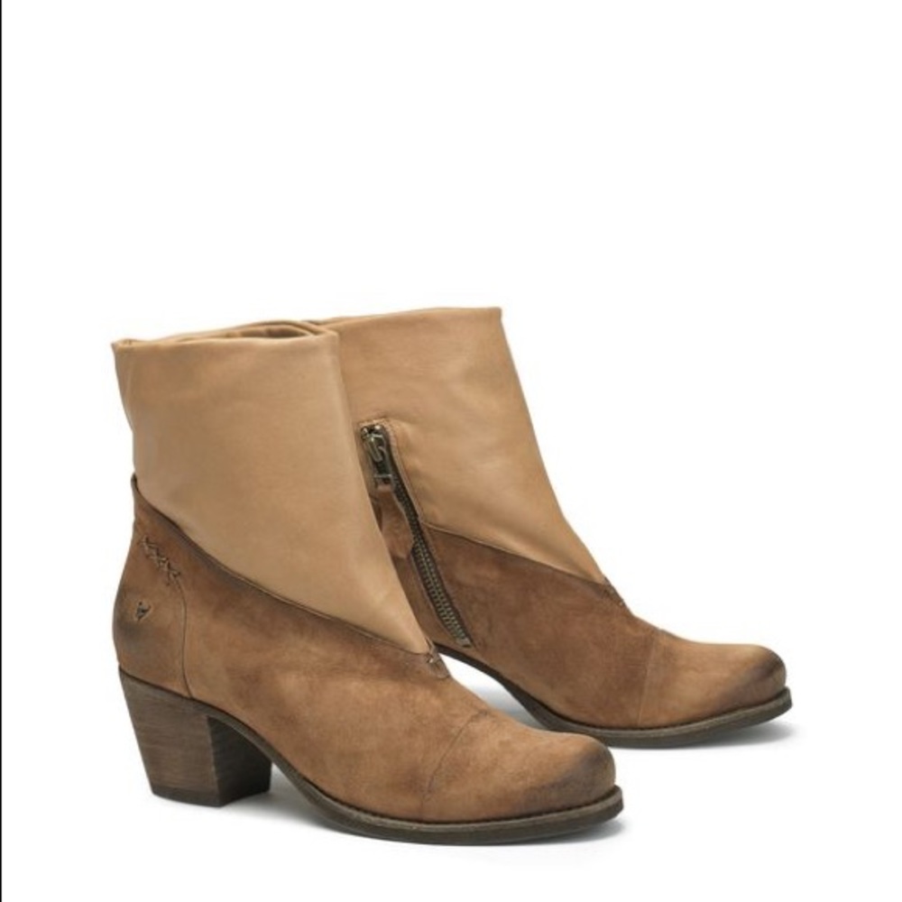 Trask Lexie Suede Ankle Bootie 6