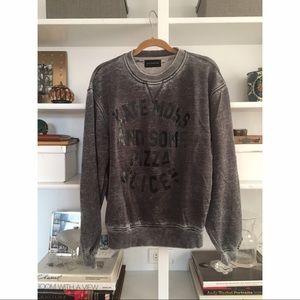 Reformation Kate Moss Some Pizza Slices Sweatshirt