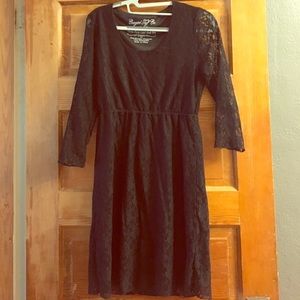 Cowgirl Tuff Co. Black Lace Dress