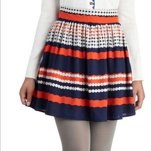 Modcloth Bingo Chipping Skirt
